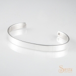 Thin Smooth Sterling Silver Cuff